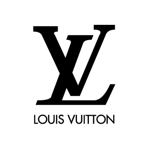 Louis Vuitton Logo - Louis Vuitton Icon with Typeface on White